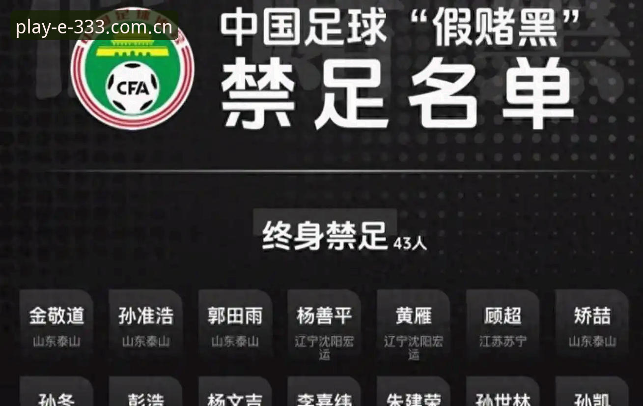 足坛反腐风暴VS行业诚信重建：第三批禁足名单背后的体育账号管理启示